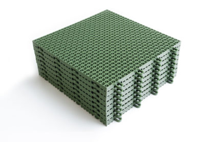 Green Deck Tile Stack