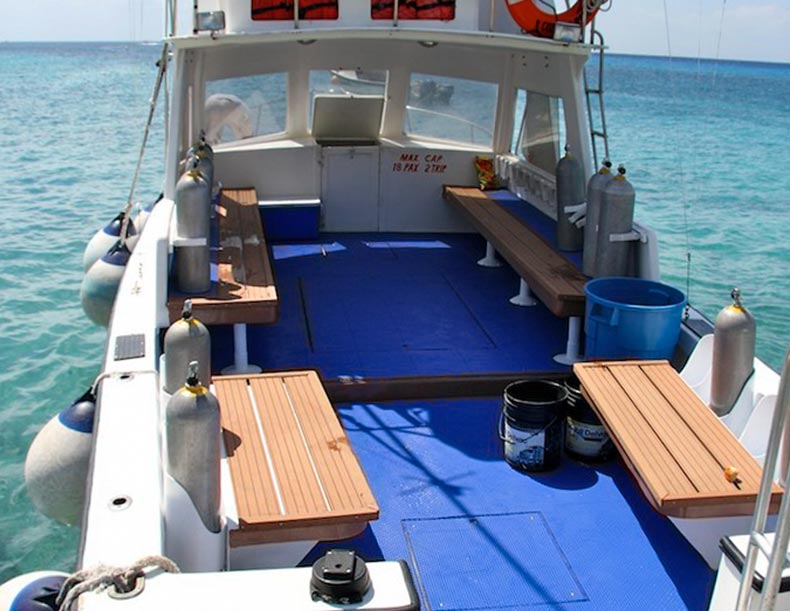 Marine Decking and Flooring: Slip-Resistant, Draining ...